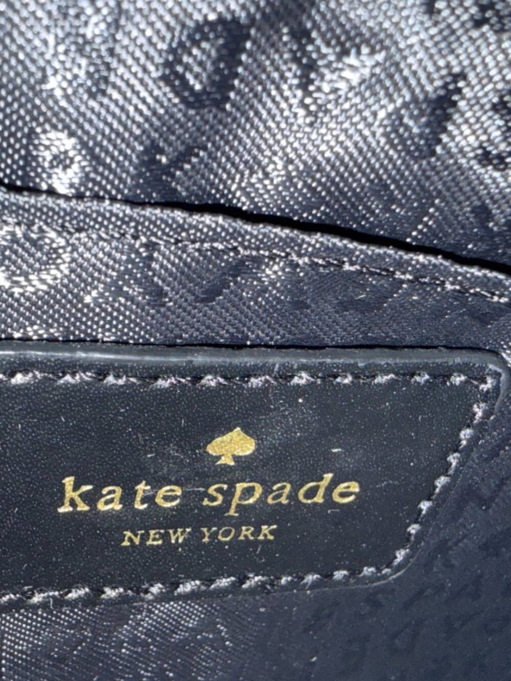 Kate Spade New York Owl Leather Wristlet Clutch Black Novelty Bag NWT - Picture 4 of 6